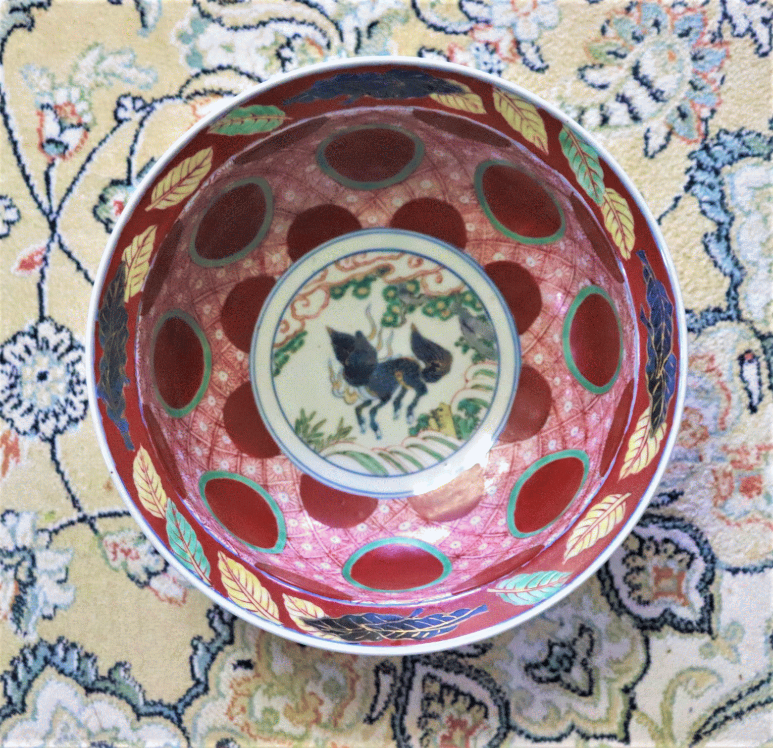【ギフト】 中国 染付 香炉 雲龍図 大明成化年製銘 かすま 工芸品